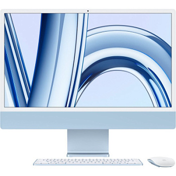 iMac 2023 (24 дюйма, M3, 8GB, 8C/10C)  Blue 256gb