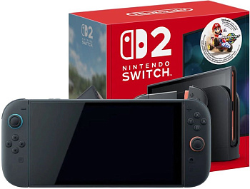 Игровая приставка Nintendo Switch 2 Mario Kart Bundle Новая  256gb